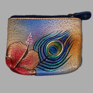 Anuschka Women’s Leather Coin Purse
